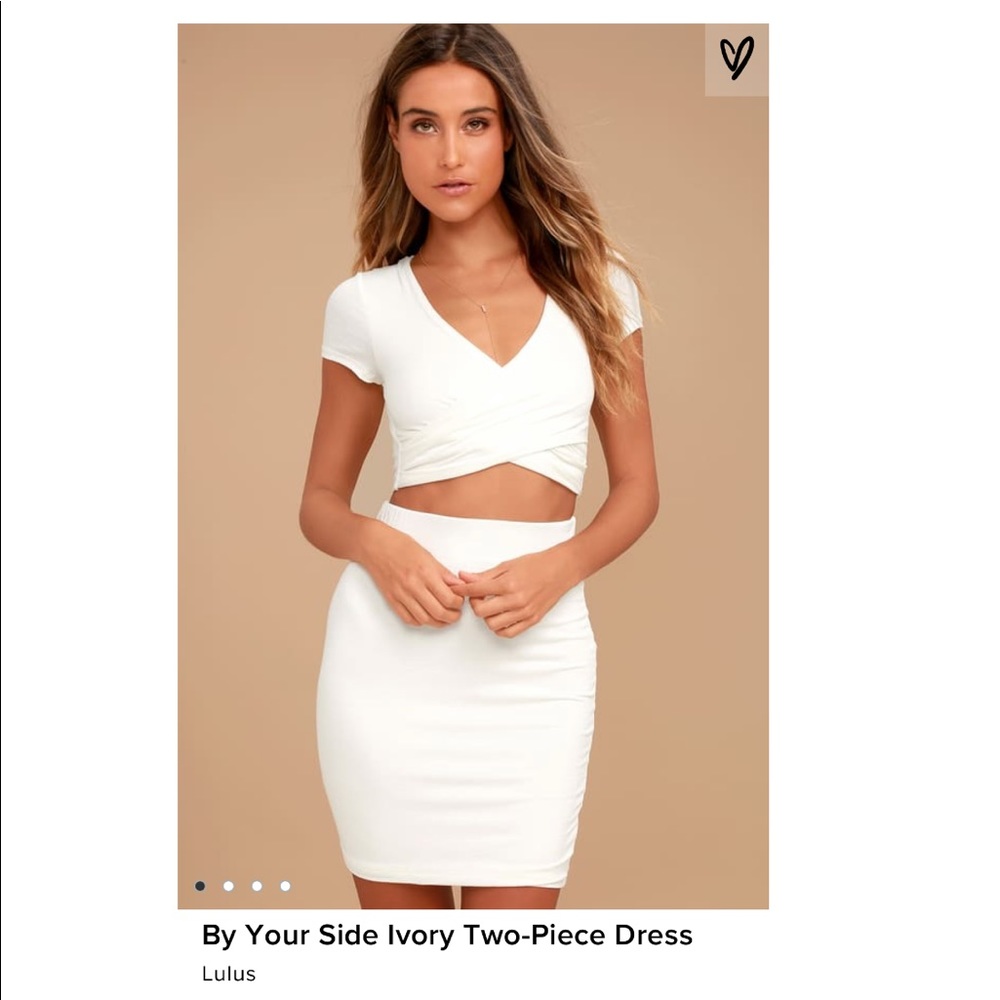 Lulus by your side two piece dress
